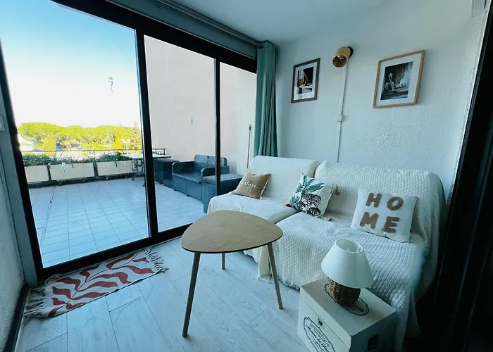 Renove Avec Terrasse Pres Du Port, 4 Couchages - Fr-1-309-473 * 滨海阿热莱斯
